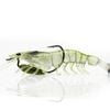 95mm Chasebait Heavy Flick Prawn Soft Plastic Fishing Lure with 7gm Lead Weight - Banana Prawn