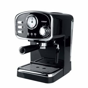 TODO 1.25L Espresso Coffee Machine 15 Bar ODE Pump Black