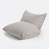 Cadence & Co. Linoire Quilted Beanbag Lounger Cover Sand Dune