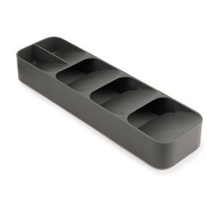 Joseph Joseph Grey Duo Compact Cutlery Organiser