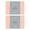 2x Odyssey Living Breathe Cotton Standard Pillowcase 48cm X 73cm Light Clay