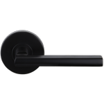 Windsor Matte Black Large Rose Halo Hydra Passage Set