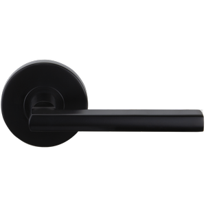 Windsor Matte Black Large Rose Halo Hydra Passage Set