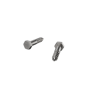 ZENITH M10 x 50mm Stainless Steel 304 Grade Hex Head Coach Screws