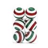 Catzon 6 Pcs Christmas Balls 6CM Shatterproof Plastic Painted Baubles for Xmas Tree Decor-Set5