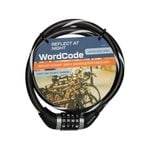 Wordcode 12mm x 1.8m Reflective Cable Lock