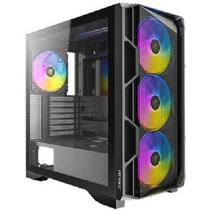 Antec Ax1000 Argb E-atx Atx Micro-atx Itx Led Control Button Usb3.0 X2 Type-c 3.2 Gen2 X1 Tempered Glass Side Panel Mid-tower Ga