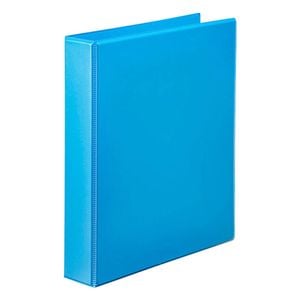 Marbig Clearview A4 2D-Ring Insert Binder 25mm (Marine)