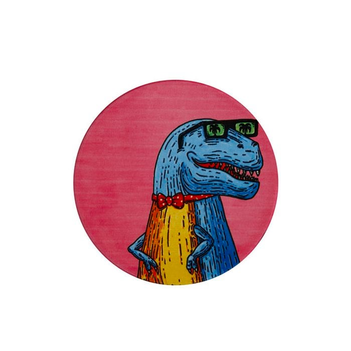 Maxwell & Williams Mulga the Artist Round Coaster 10.5cm T-Rex