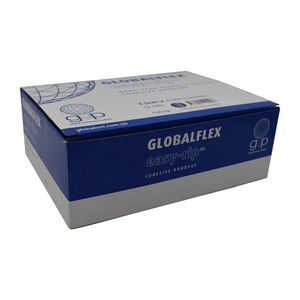 GlobalFlex Easy Rip Cohesive Bandage for Pets Mixed Box of 12 7.5cm x 4.5m