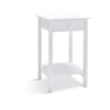Franco Bedside Table White