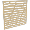 ProtectorAl 300 - 1200 x 300 - 1200mm Gold Matt / Gloss White Slate Unframed Composite Deco Panel