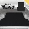 Outback GT 6D Pro Ute Tub Mat for Mazda BT-50 (J97M) Super Cab 2006-2011 (With Spray On Liner or No Liner) - Black