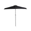 Hartman Black Half Round Umbrella
