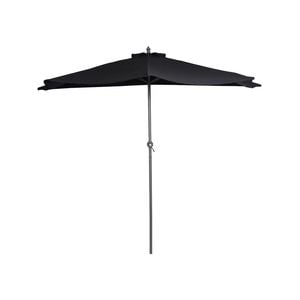 Hartman Black Half Round Umbrella