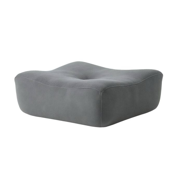 MIUZ Lounge Ottoman Sofa, 1PC Modular Sofa Lounge Chair, Grey Chair
