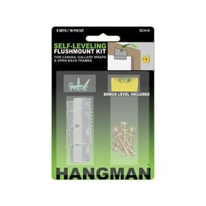 Hangman Flushmount Picture Hang Kit - 6 Pack