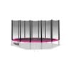 Kahuna Blizzard 16ft Trampoline Outer Net Pink Pad Mat