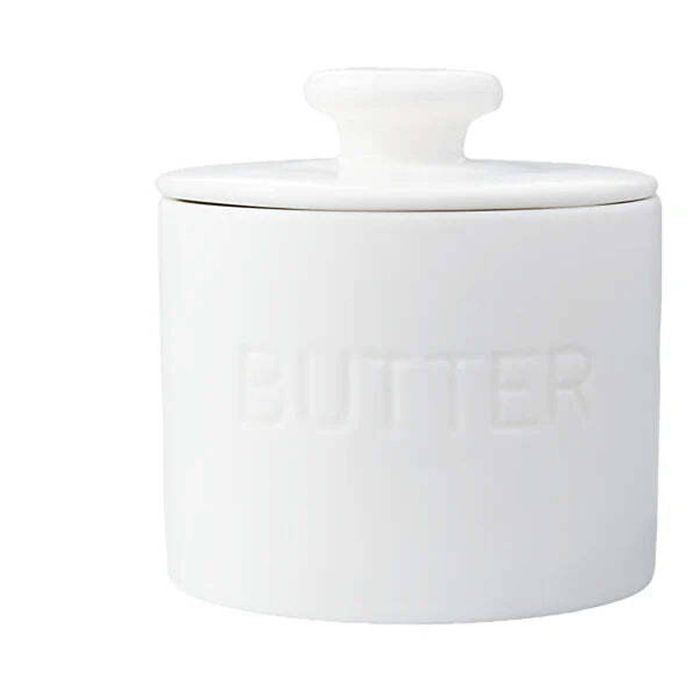 Maxwell & Williams Basics High-Quality Porcelain Butter Bell White