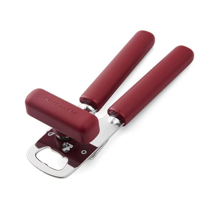 KitchenAid Classic Multifunction Can Opener Kitchen Tool w/Bottle Empire Red