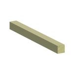 Porta 18x18mm 2.7m DAR Square H3 Primed FJ Pine