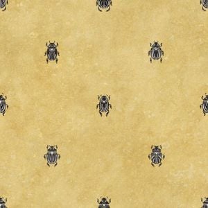 Wallpaper Trader Audrey Wallpaper Roll 10.05m X 53cm, Yellow