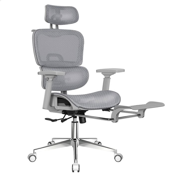 ALFORDSON Ergonomic Office Chair Mesh Grey