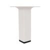 Adoored 25 x 100m White Square Metal Furniture Leg