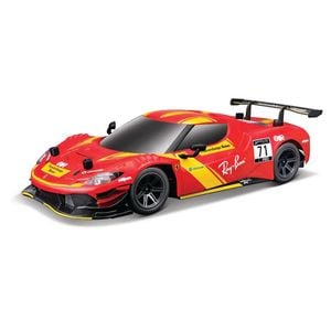 Maisto Tech Ferrari 296 Gt3 #71 Remote Control Car 1:16 Red/yellow