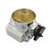 Calflow 102mm Billet Aluminium LS Cable Throttle Body, 4 Bolt Flange - Silver