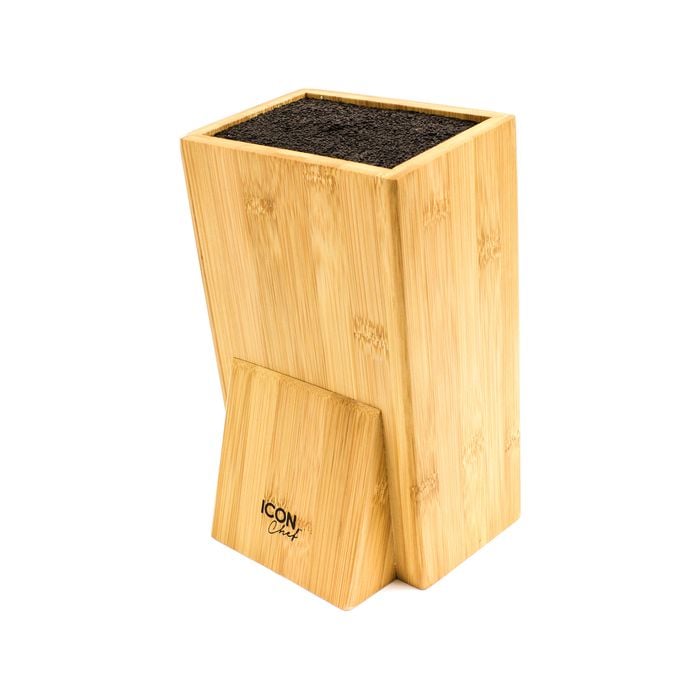 Icon Chef Flexiblock Bamboo Knife Block