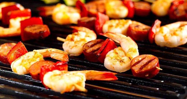 Prawn and Chorizo Skewers Recipe | Matador BBQs