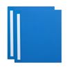 2x Marbig Deluxe Pe 50mm 4d-ring Binder A4 File Organiser Document Holder Blue