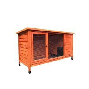 Yes4pets Xxl Rabbit Hutch Guinea Pig Cage , Ferret Cage Chicken Coop W Pull Out Tray 150x60x75 Cm