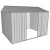 Build-a-Shed  2.3 x 3 x 2.3m Gable Double Sliding Side Door Shed - Zinc
