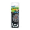 Zenith 4mm Zinc Plated Nylon Lock Nut - 16 Pack