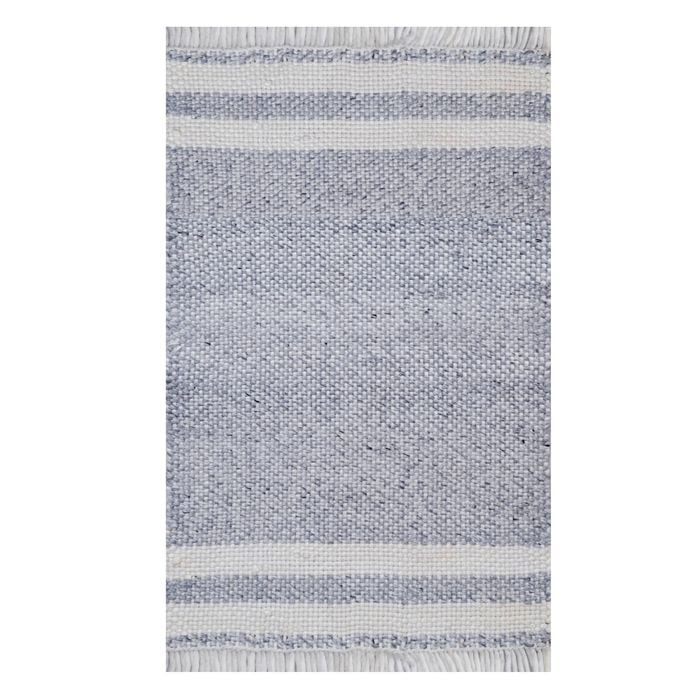 Handwoven Reversible Rug-Richmond 6360-Transistional Ash Grey-60x90cm