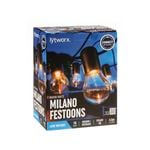 Lytworx Warm White Milano Festoon Party Lights - 10 Bulbs