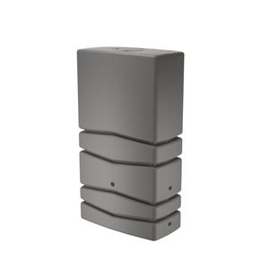 Maze 350L Smooth Grey Aqua Tower Rainwater Tank