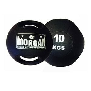 Morgan Double Handled Medicine Ball Set Of 2 (5kg + 10kg)