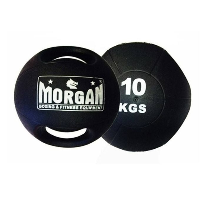 Morgan Double Handled Medicine Ball Set Of 2 (5kg + 10kg)