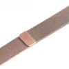 Stainless Steel Magnetic Milanese Watch Strap iWatch Ultra [42mm Series 3] 44mm 45mm 46mm 49mm (Rose gold)