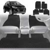 6D Diamond Car Floor Mats for Holden Trax 2013-2020-Full Set-Black-Outback GT