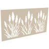 ProtectorAl 300 - 1200 x 1201 - 2400mm Paperbark Bullrush Unframed Solid Aluminium Decorative Panel