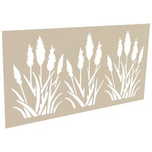 ProtectorAl 300 - 1200 x 1201 - 2400mm Paperbark Bullrush Unframed Solid Aluminium Decorative Panel
