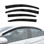 AUSGO Injection Weather Shields for Honda City 2014-Onwards Weathershields Window Visors Wind Deflectors