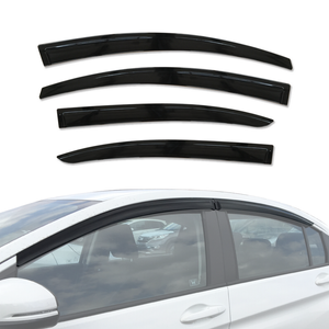 AUSGO Injection Weather Shields for Honda City 2014-Onwards Weathershields Window Visors Wind Deflectors