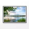 Mount Fuji and Lake Kawaguchi  Print 100% Australian Made 90x60cm  (Poster)