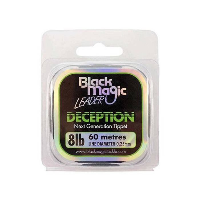 Black Magic Deception Green Copolymer Tippet Fishing Leader 8lb