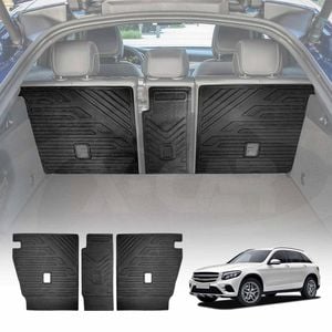 3D All Weather Back Seat Protector for Mercedes-Benz GLC Class 2015-2022 Car Seats Kick Mats Cover